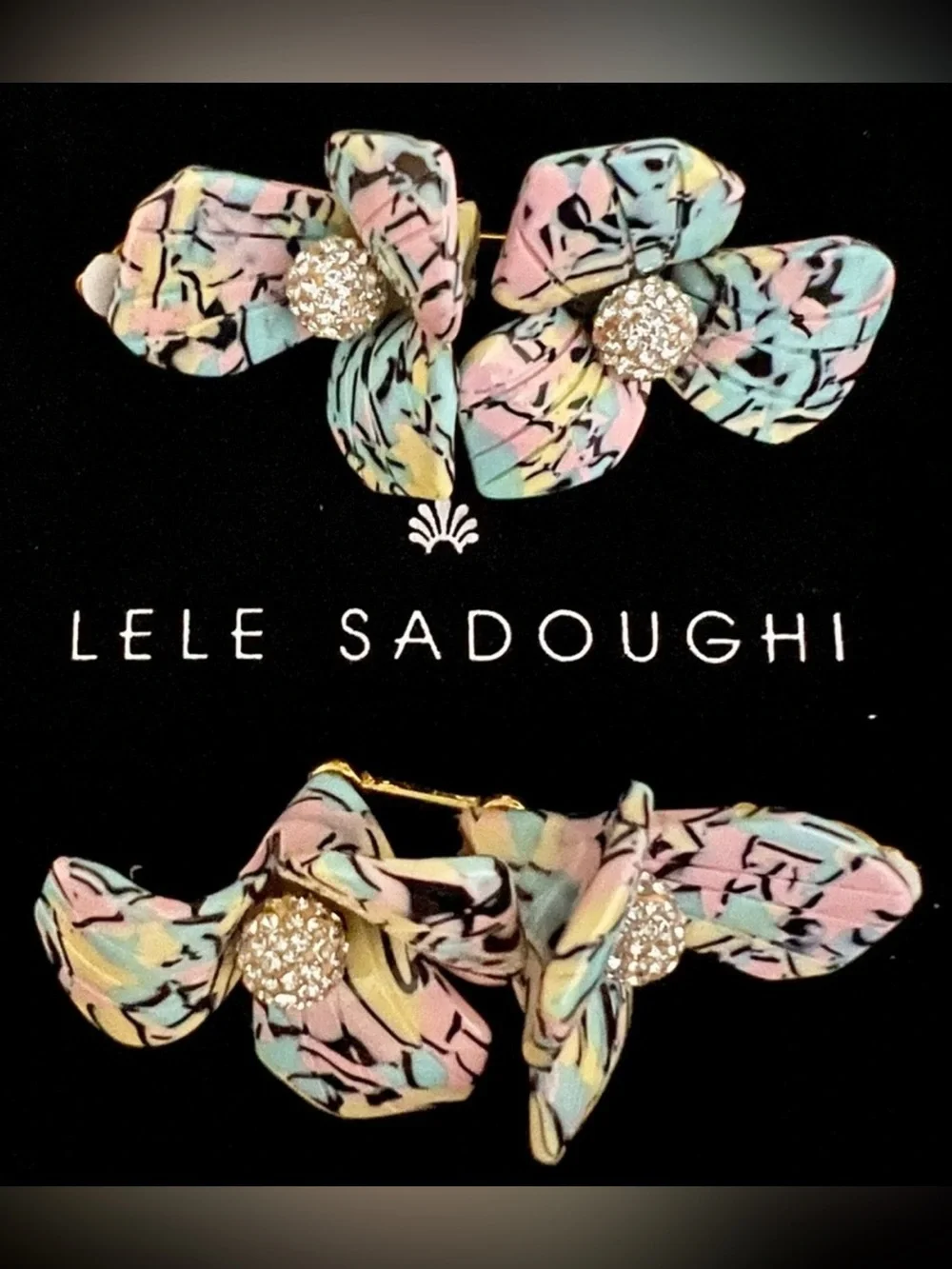 🔥🔥ONE ITEM DEAL OF THE DAY LELE SADOUGUI Authentic Earrings Reduced Buy Now Save